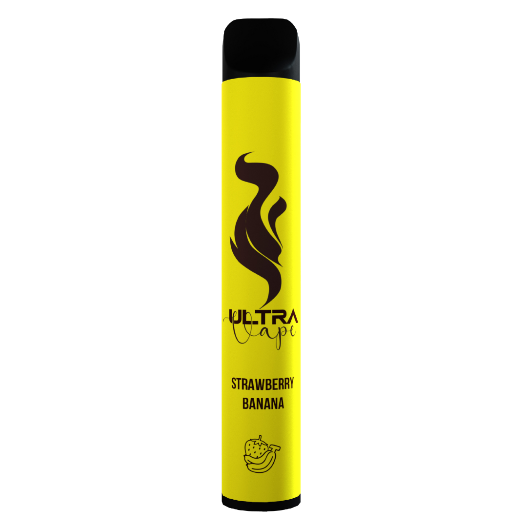 STRAWBERRY BANANA 500 PUFFS 2% de Nicotina